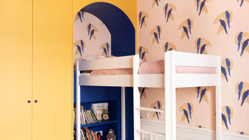 chambre-enfant-moutarde