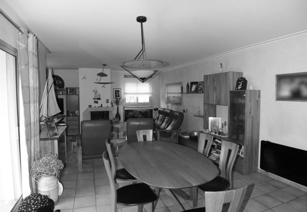 salle a manger avant travaux