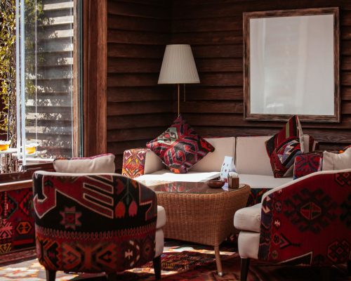 La décoration intérieure ethnique par un décorateur